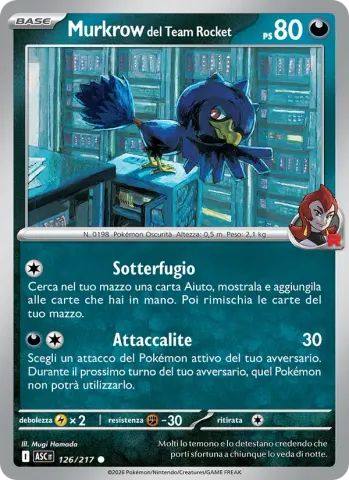 Murkrow del Team Rocket · 126