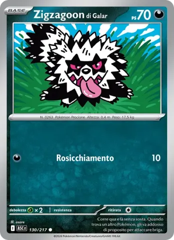 Zigzagoon di Galar · 130