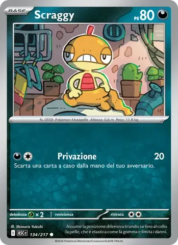 Scraggy · 134