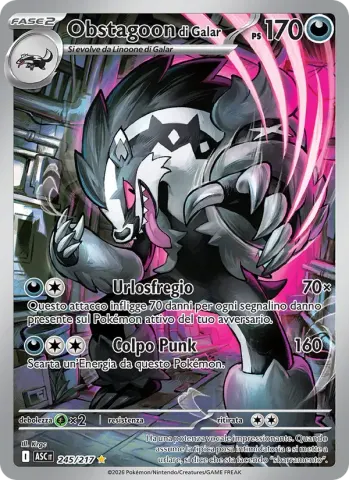Obstagoon di Galar · 245