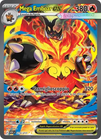 Mega Emboar-ex · 273