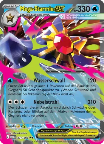 Mega-Starmie-ex · 021