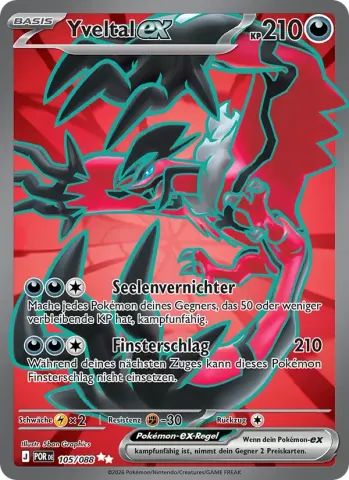 Yveltal-ex · 105