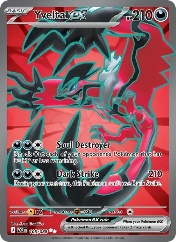 Yveltal ex · 105