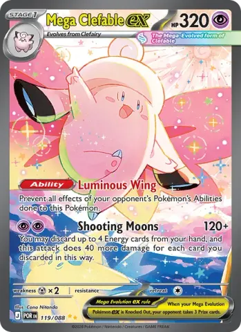 Mega Clefable ex · 119