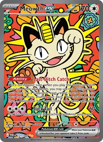 Meowth ex · 121