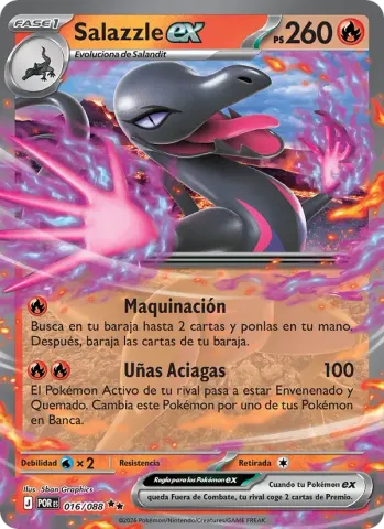 Salazzle ex · 016