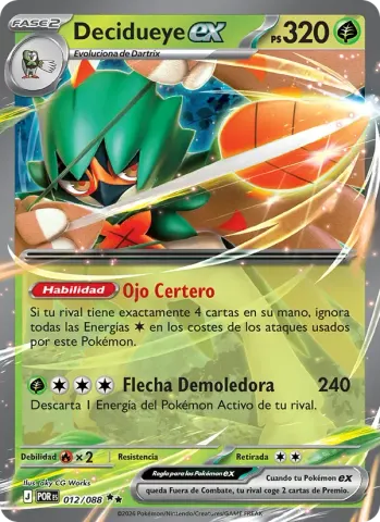 Decidueye ex · 012