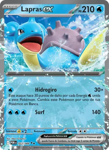 Lapras ex · 022