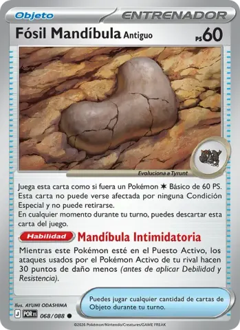 Fósil Mandíbula Antiguo · 068