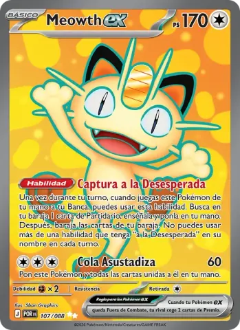 Meowth ex · 107