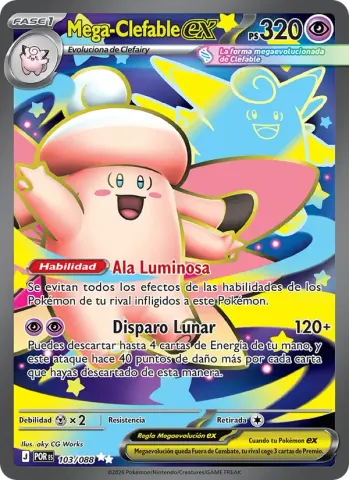 Mega-Clefable ex · 103