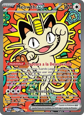 Meowth ex · 121