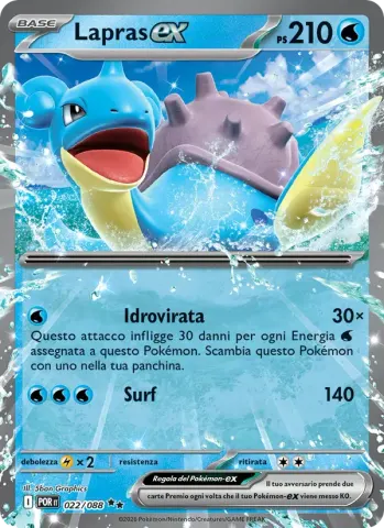 Lapras-ex · 022