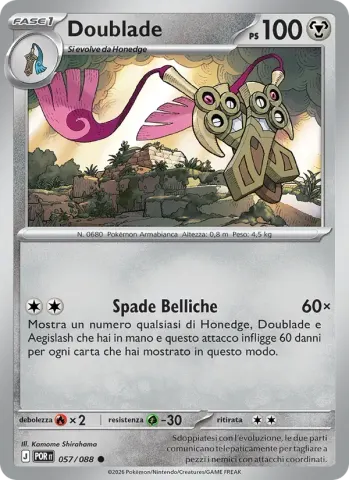 Doublade · 057