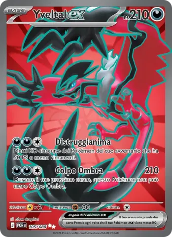 Yveltal-ex · 105