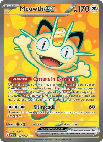 Meowth-ex · 107