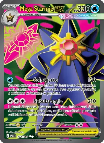 Mega Starmie-ex · 102