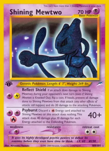 Shining Mewtwo · 109