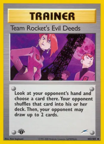 Team Rocket's Evil Deeds · 103