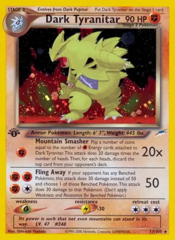 Dark Tyranitar · 11