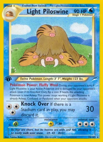 Light Piloswine · 26
