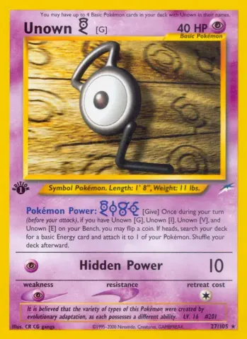 Unown [G] · 27