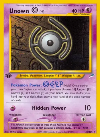 Unown [H] · 28
