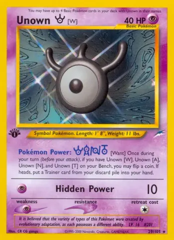 Unown [W] · 29