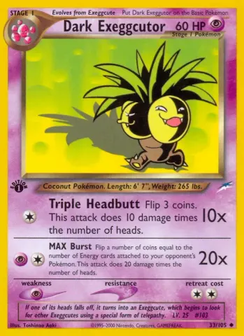 Dark Exeggutor · 33