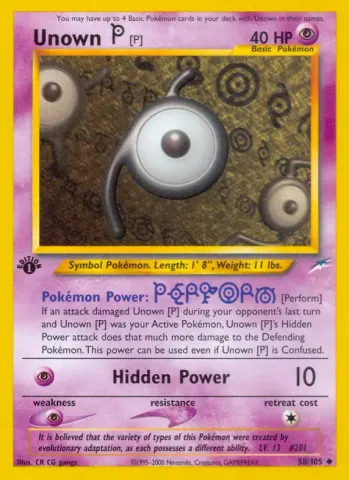 Unown [P] · 58