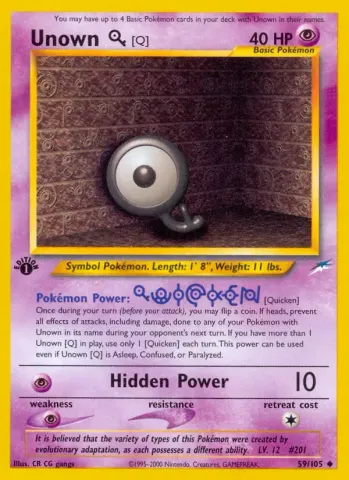 Unown [Q] · 59