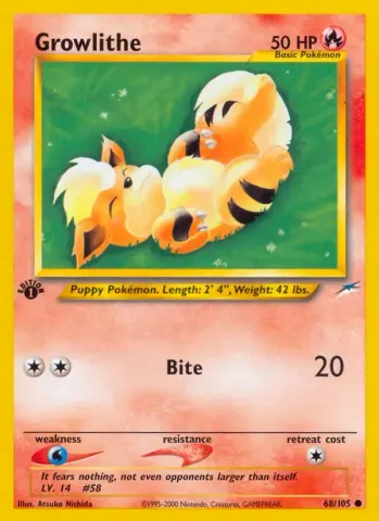 Growlithe · 68