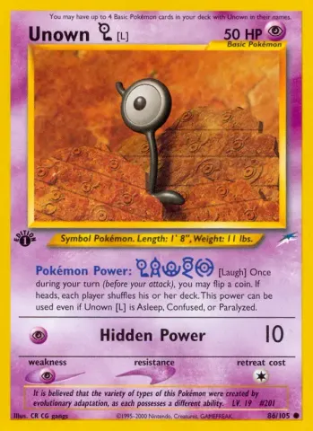 Unown [L] · 86