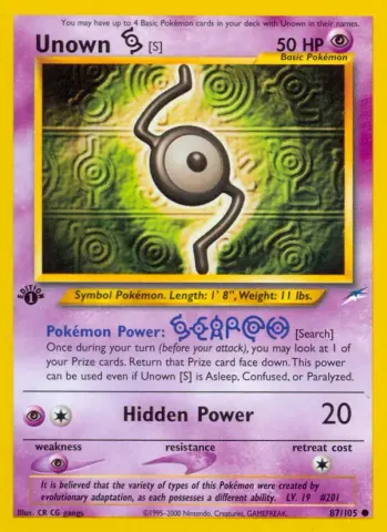 Unown [S] · 87
