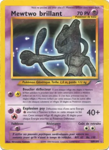 Mewtwo brillant · 109