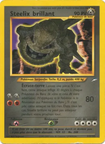 Steelix brillant · 112