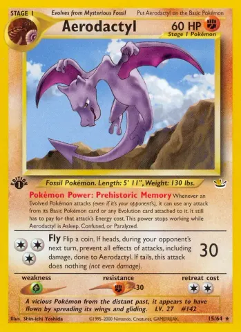 Aerodactyl · 15