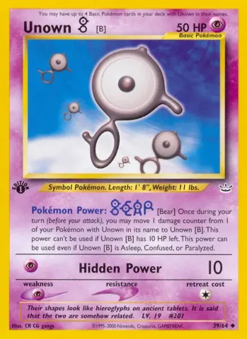 Unown [B] · 39