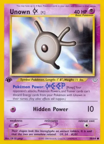 Unown [K] · 58