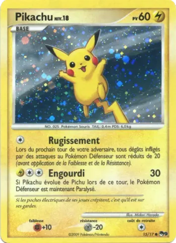 Pikachu · 15