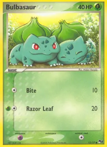 Bulbasaur · 12