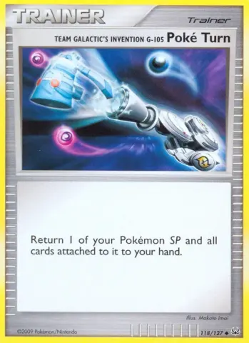 Team Galaktiks Erfindung G-105 Poké-Dreher · 118