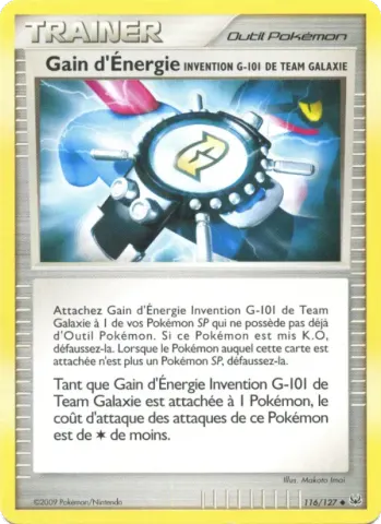 Gain d'Énergie Invention G-101 de Team Galaxie · 116