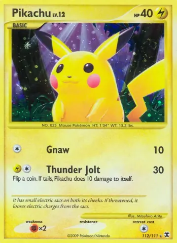 Pikachu · 112
