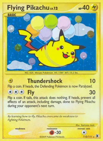 Fliegendes Pikachu · 113