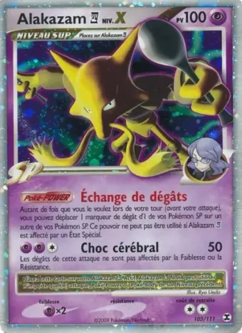 Alakazam 4 Niv. X · 103