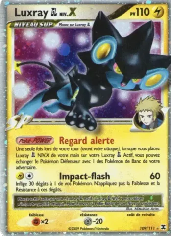 Luxray GL Niv. X · 109