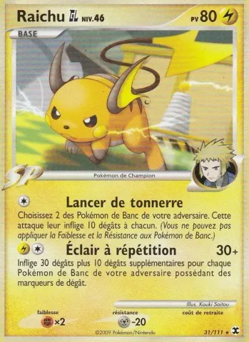 Raichu GL Niv. 46 · 31