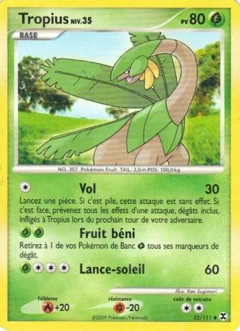 Tropius Niv. 35 · 52